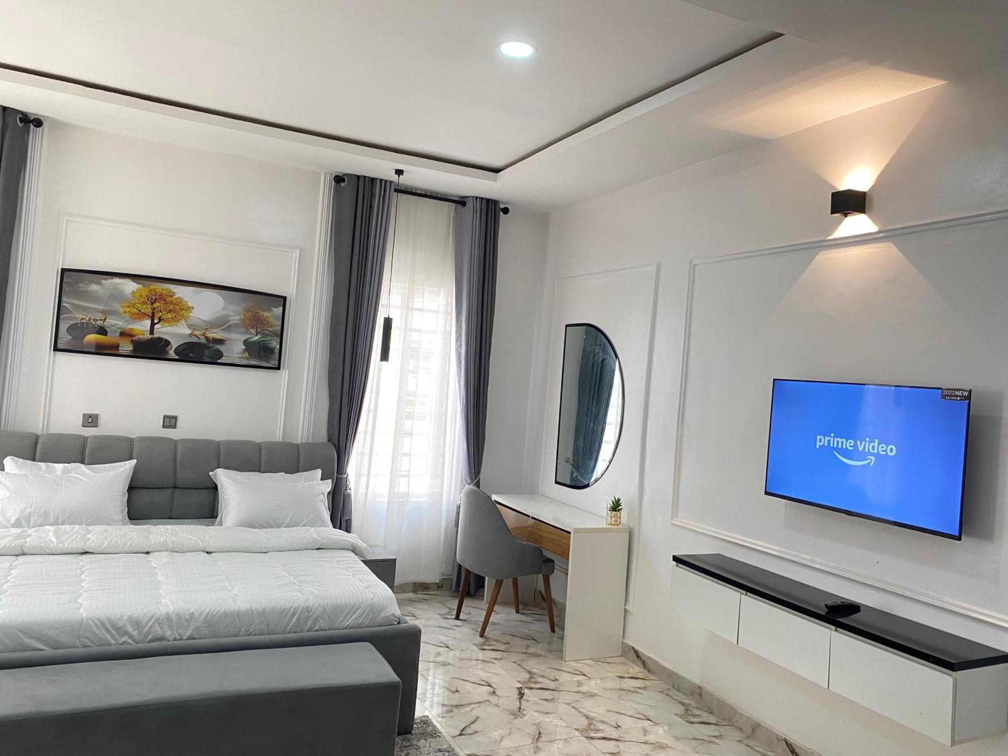 Apartmán Luxe Haven Lekki Exteriér fotografie