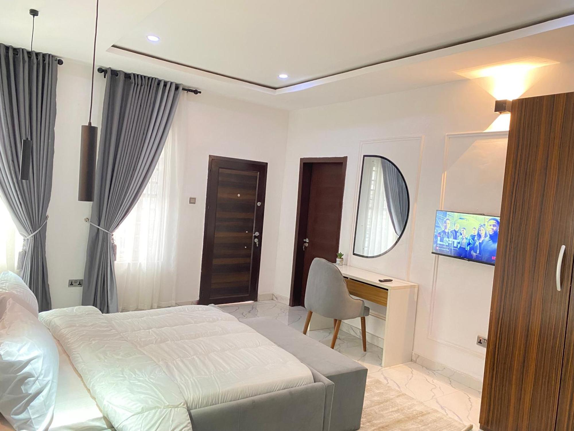 Apartmán Luxe Haven Lekki Exteriér fotografie